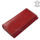 Women's wallet made of genuine leather La Scala ANG438 red