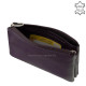 Dámska peňaženka z pravej kože La Scala DCO02 fialová