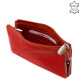 Portefeuille femme en cuir véritable La Scala DCO02 rouge