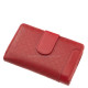 Damenbrieftasche aus echtem Leder La Scala DGN192 rot