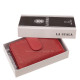 Women's wallet made of genuine leather La Scala DGN192 red