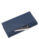 Portefeuille femme en cuir véritable La Scala DGN72037 bleu
