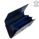 Women's genuine leather wallet La Scala POP155 dark blue