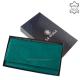 Women's genuine leather wallet La Scala POP31 turquoise