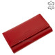 Women's wallet made of genuine leather La Scala TGN155 red