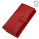 Portefeuille femme en cuir véritable La Scala TGN155 rouge