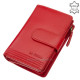 Dámská peněženka z pravé kůže La Scala TGN192 červená