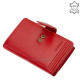 Women's wallet made of genuine leather La Scala TGN192 red