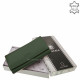 Women's wallet made of genuine leather La Scala TGN1958 green