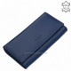 Dámská peněženka z pravé kůže La Scala TGN31 modrá