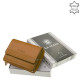 Women's wallet made of genuine leather La Scala TGN36 mustard