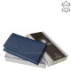 Damengeldbörse aus echtem Leder La Scala TGN72037 blau