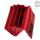 Damepung lavet af ægte læder La Scala TGN72037 rød