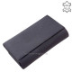 Women's wallet made of genuine leather RFID La Scala LSH02 blue