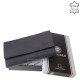 Dámska peňaženka z pravej kože RFID La Scala LSH02 modrá