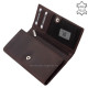 Women's wallet made of genuine leather RFID La Scala LSH100 brown