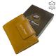 Women's wallet made of genuine leather Sylvia Belmonte ZEN11259 mustard