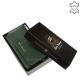 Dámská peněženka z pravé kůže Sylvia Belmonte ZEN155 tmavě zelená