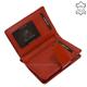Women's genuine leather wallet Sylvia Belmonte ZEN192 red