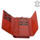 Women's genuine leather wallet Sylvia Belmonte ZEN194 red