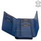Women's wallet made of genuine leather Sylvia Belmonte ZEN194 dark blue