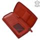 Women's genuine leather wallet Sylvia Belmonte ZEN34 red