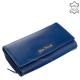 Women's wallet made of genuine leather Sylvia Belmonte ZEN34 dark blue