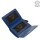 Kvinders pung lavet af ægte læder Sylvia Belmonte ZEN36 mørkeblå