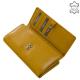 Women's wallet made of genuine leather Sylvia Belmonte ZEN452 mustard