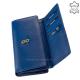 Women's wallet made of genuine leather Sylvia Belmonte ZEN452 dark blue