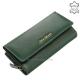 Women's wallet made of genuine leather Sylvia Belmonte ZEN452 dark green
