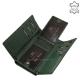 Women's wallet made of genuine leather Sylvia Belmonte ZEN452 dark green