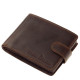 Green Deed wallet with ovens brown RLK1021 / T