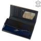 Dámská peněženka Paris croco vzorovaná modrá 64003DSHK