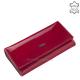 Paris lakovaná kožená dámska peňaženka červená 72401SH