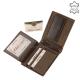 Geldbörse in Geschenkbox braun Giultieri SBR67A