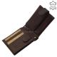 Wallet made of genuine leather brown WILD BEAST SWC1021 / T