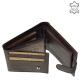 Wallet made of genuine leather brown WILD BEAST SWC1021 / T