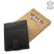 Peňaženka z pravej kože čierna WILD BEAST SWC1021 / T