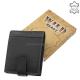 Wallet made of genuine leather gray WILD BEAST SWC6002L / T