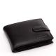 S.Belmonte men's leather wallet black E1026 / T