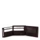 S. Belmonte men's wallet black ADC01 / A