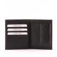 Podkladová peňaženka S. Belmonte čierna N05