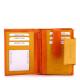 S. Belmonte női pénztarca CC11259 narancs-citrom