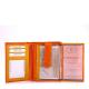 S. Belmonte női pénztarca CC11259 narancs-citrom