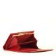 Sylvia Belmonte Swarovski stone women's wallet SSB129 red