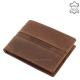 SKYFLYER leather wallet SVL1002-BROWN