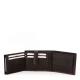 SLM men's leather wallet brown SE6002L
