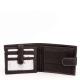 Moška denarnica SLM s stikalom rjave barve SE6002L / T
