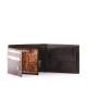 Moška denarnica Synchrony v darilni škatli temno rjave barve SN1021
